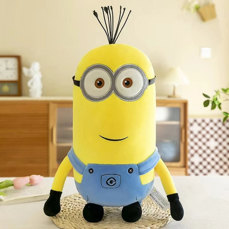 Despicable Me Cartoon Movie Plush Toys Cute Minion Plushie Bob Stuart Kevin Soft Stuff Doll Room Decor Birthday Gift for Kids