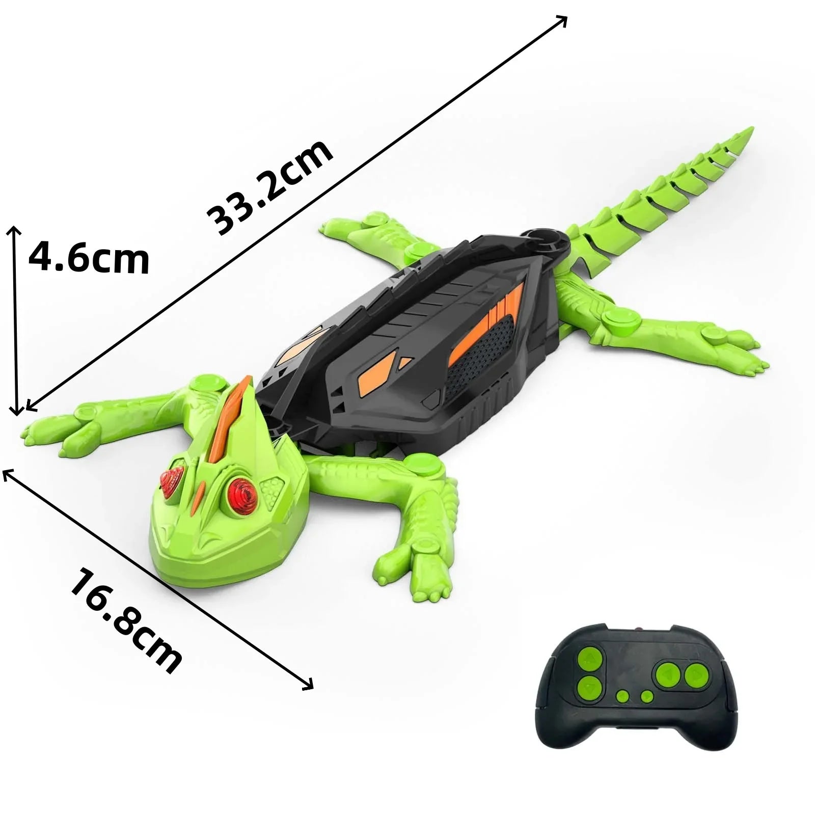 Popular Intelligent Electric Lizard Remote Control Gecko Charging Wall Crawling Remote Control Mechanical Gecko Crawler Toy