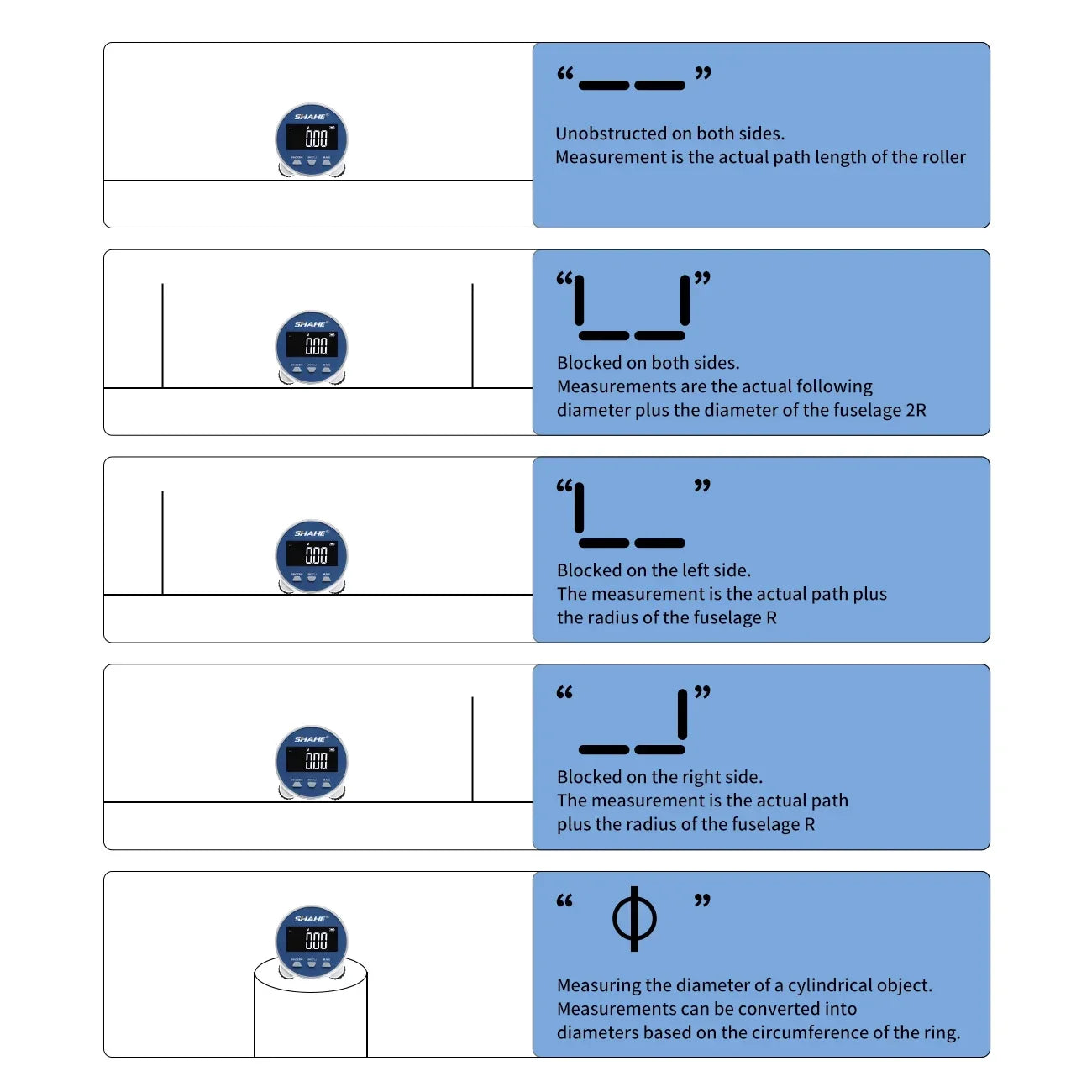 Electronic Tape Measure with LCD Display Digital Ruler Type-C Rechargeable Length Measuring Tool for Flat Curved