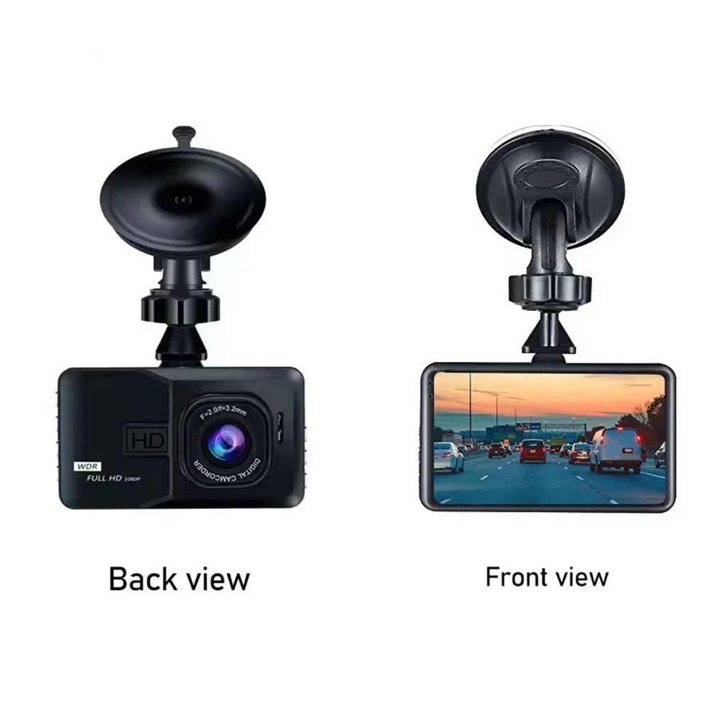 NEW 1080P HD Dash Camera Loop Recording Car Vehicle DVR Video Recorder Dashcam Night Vision 24H Parking Monitor G-Sensor