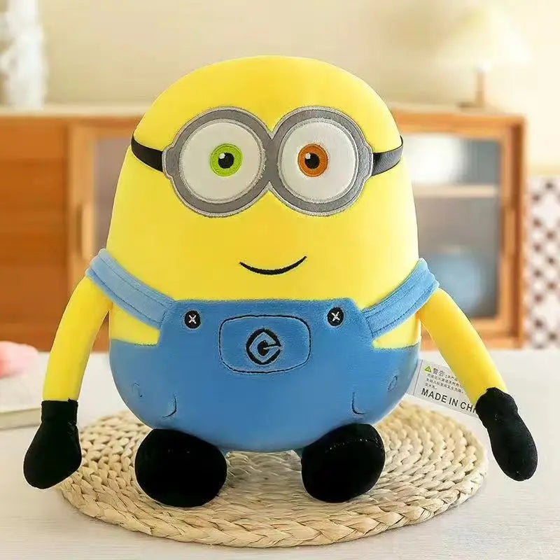 Despicable Me Cartoon Movie Plush Toys Cute Minion Plushie Bob Stuart Kevin Soft Stuff Doll Room Decor Birthday Gift for Kids