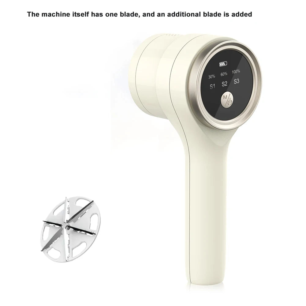 Rechargeable Lint Remover Electric Fabric Shaver for Clothes & Upholstery-Electric Lint Shaver