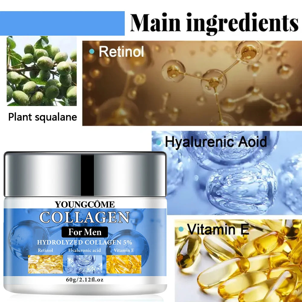 Men's Retinol Collagen Firming and Moisturizing Cream Moisturizing Cream Anti-Wrinkle Aging 