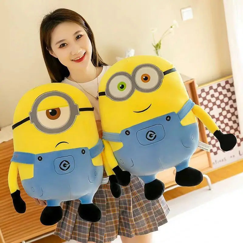 Despicable Me Cartoon Movie Plush Toys Cute Minion Plushie Bob Stuart Kevin Soft Stuff Doll Room Decor Birthday Gift for Kids