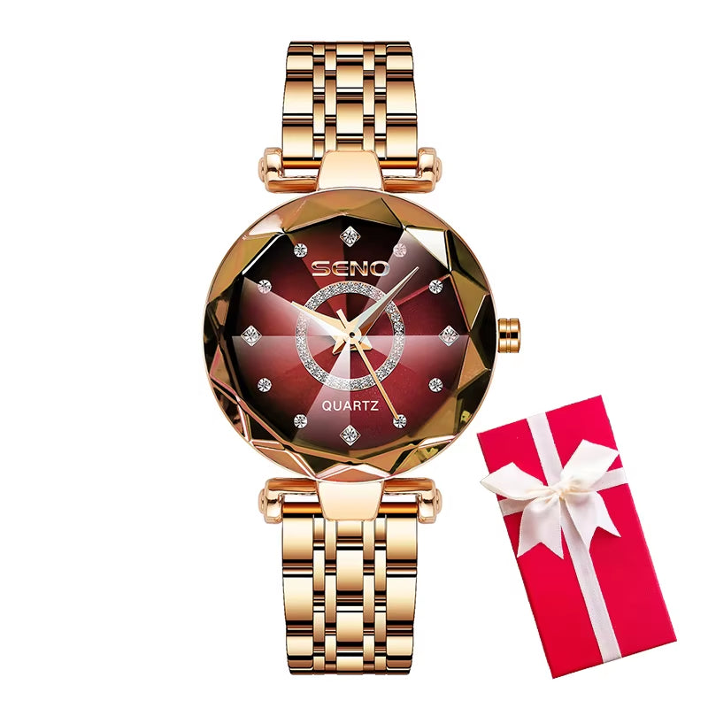 Luxury Brand Fashion Women Watches for Ladies Quartz Relogio Feminino Female Montre Reloj Mujer Zegarek Damski Dropshipping