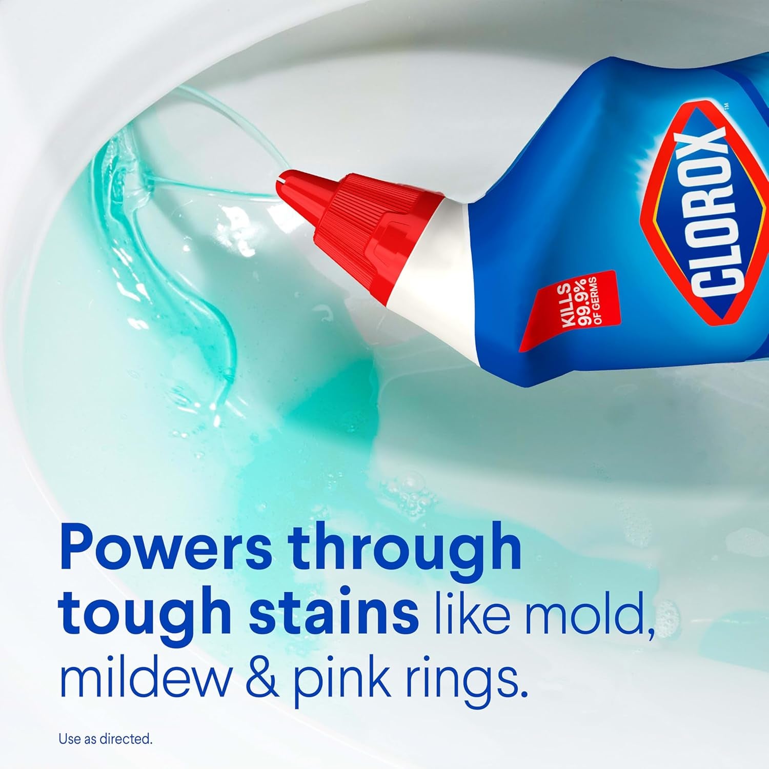 Toilet Bowl Cleaner, Clinging Bleach Gel, Ocean Mist - 24 Ounces, Pack of 2