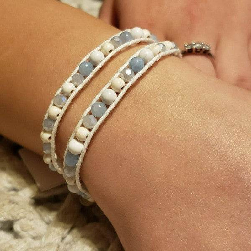 Go with the Flow Double Wrap Bracelet