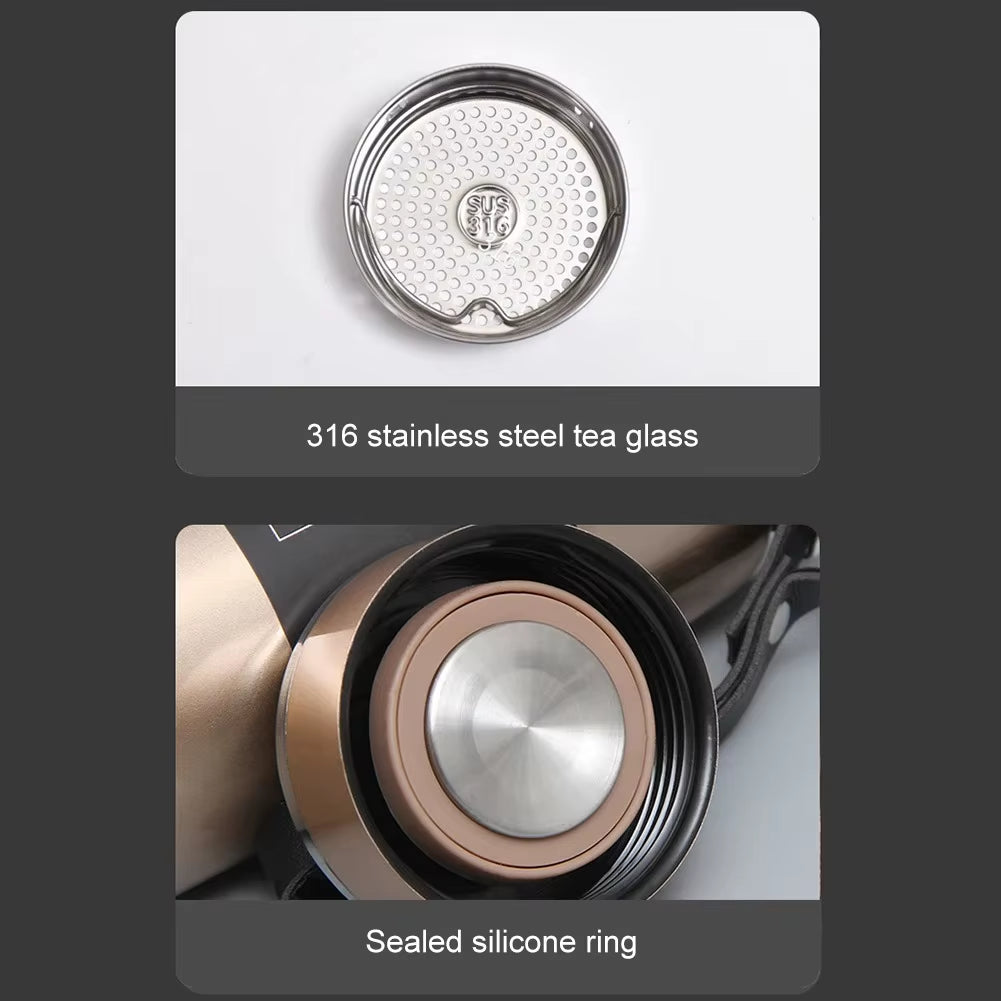 1L Thermal Water Bottle Keep Cold and Hot Water Bottle Thermos for Water Tea Coffee Vacuum Flasks Stainless Steel Thermos Bottle