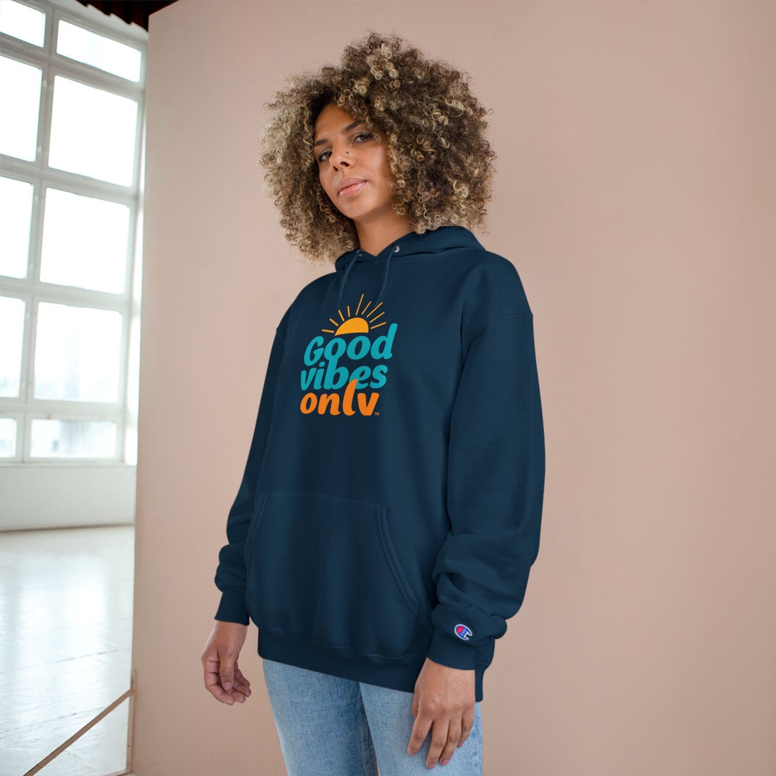 Good Vibes Only Hoodie, Positive Energy Sweatshirt, Comfort Wear for Enthusiasts