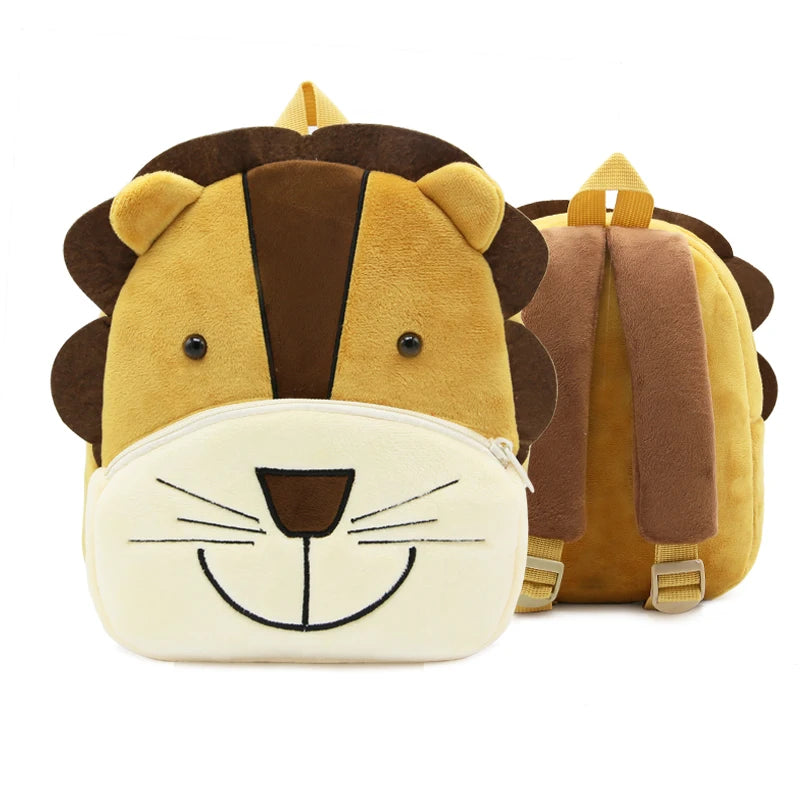 Cute Animals Cartoon Plush Children Backpacks Schoolbag Girls Boys Casual Baby Bags