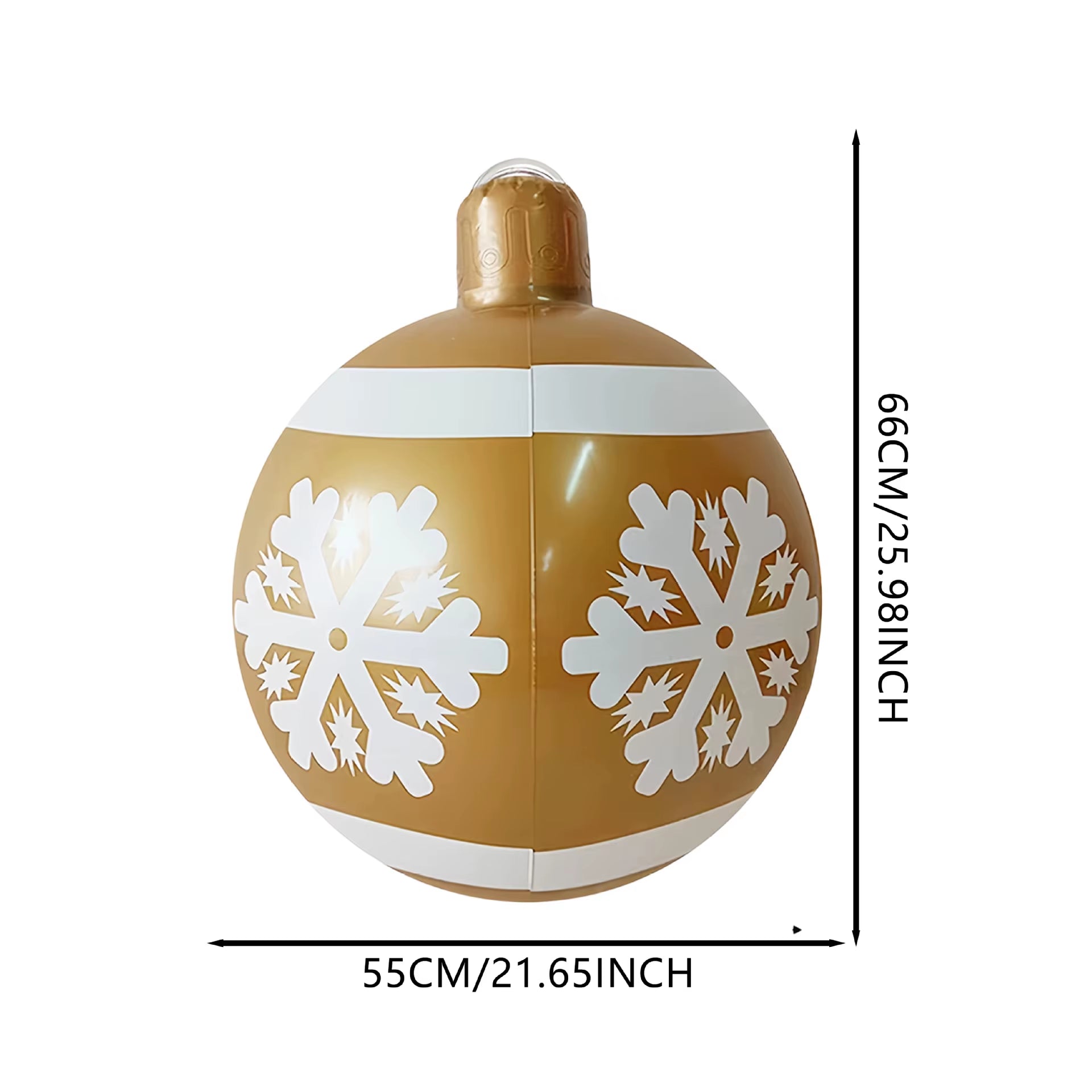 Outdoor Christmas Decoration Ball, PVC Inflatable Christmas Balloon, Christmas Party Atmosphere Balls, Santa Claus Elk Balloons