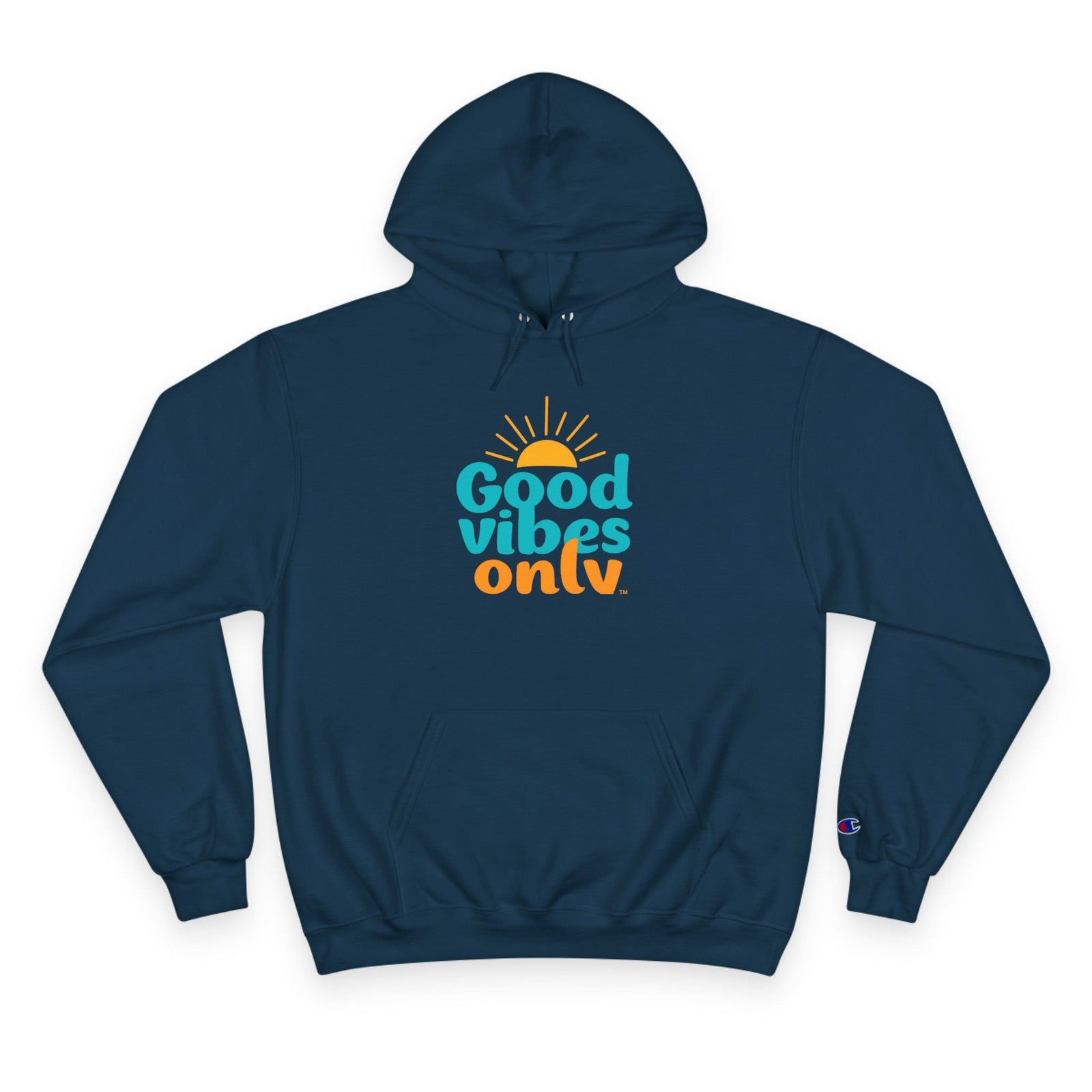 Good Vibes Only Hoodie, Positive Energy Sweatshirt, Comfort Wear for Enthusiasts