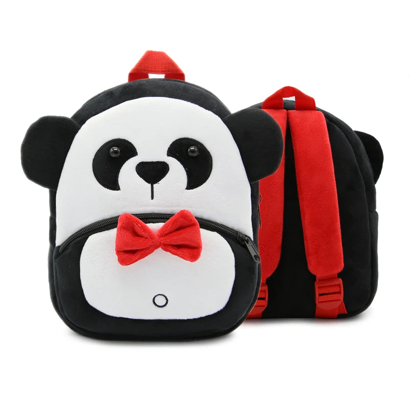 Cute Animals Cartoon Plush Children Backpacks Schoolbag Girls Boys Casual Baby Bags