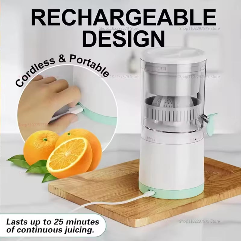 Wireless Automatic Orange Lemon Juice Portable Electric Juicer Separator Fruit Juicer Cup Household Juicer Mini Home Juicer