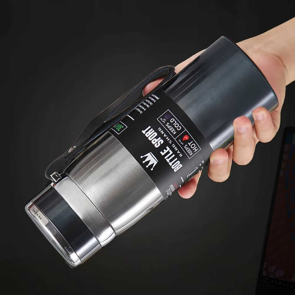 1L Thermal Water Bottle Keep Cold and Hot Water Bottle Thermos for Water Tea Coffee Vacuum Flasks Stainless Steel Thermos Bottle