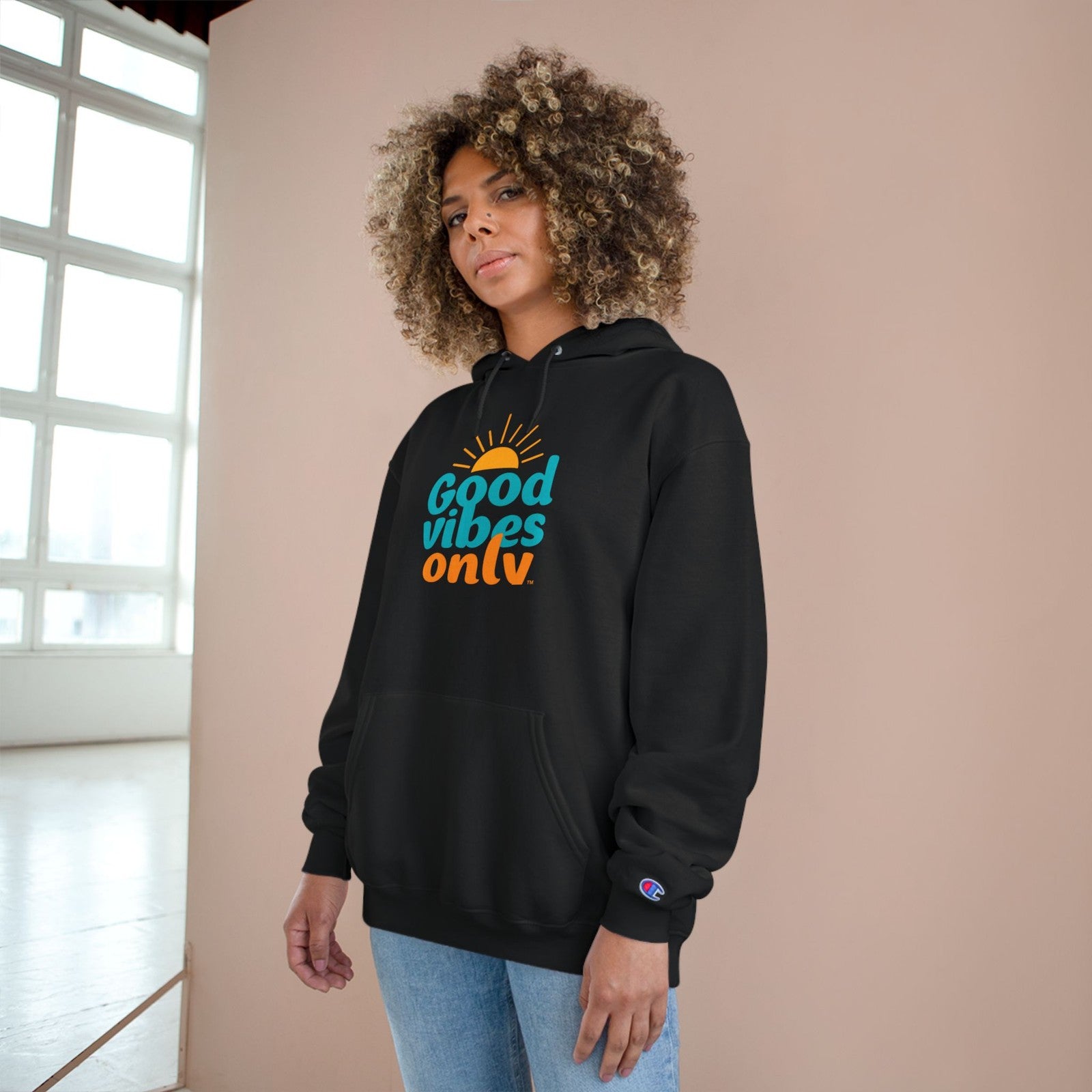 Good Vibes Only Hoodie, Positive Energy Sweatshirt, Comfort Wear for Enthusiasts