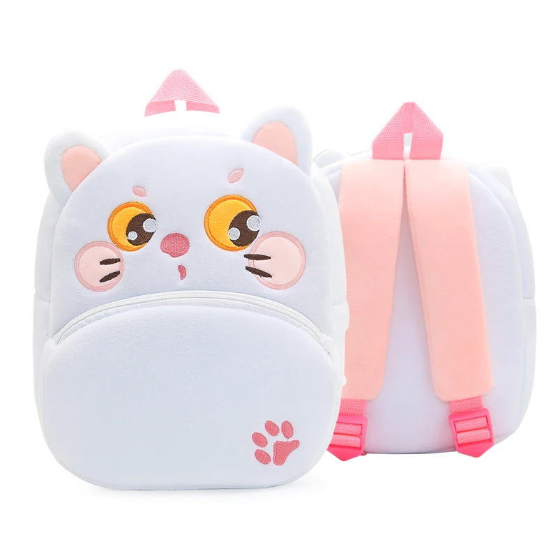 Cute Animals Cartoon Plush Children Backpacks Schoolbag Girls Boys Casual Baby Bags