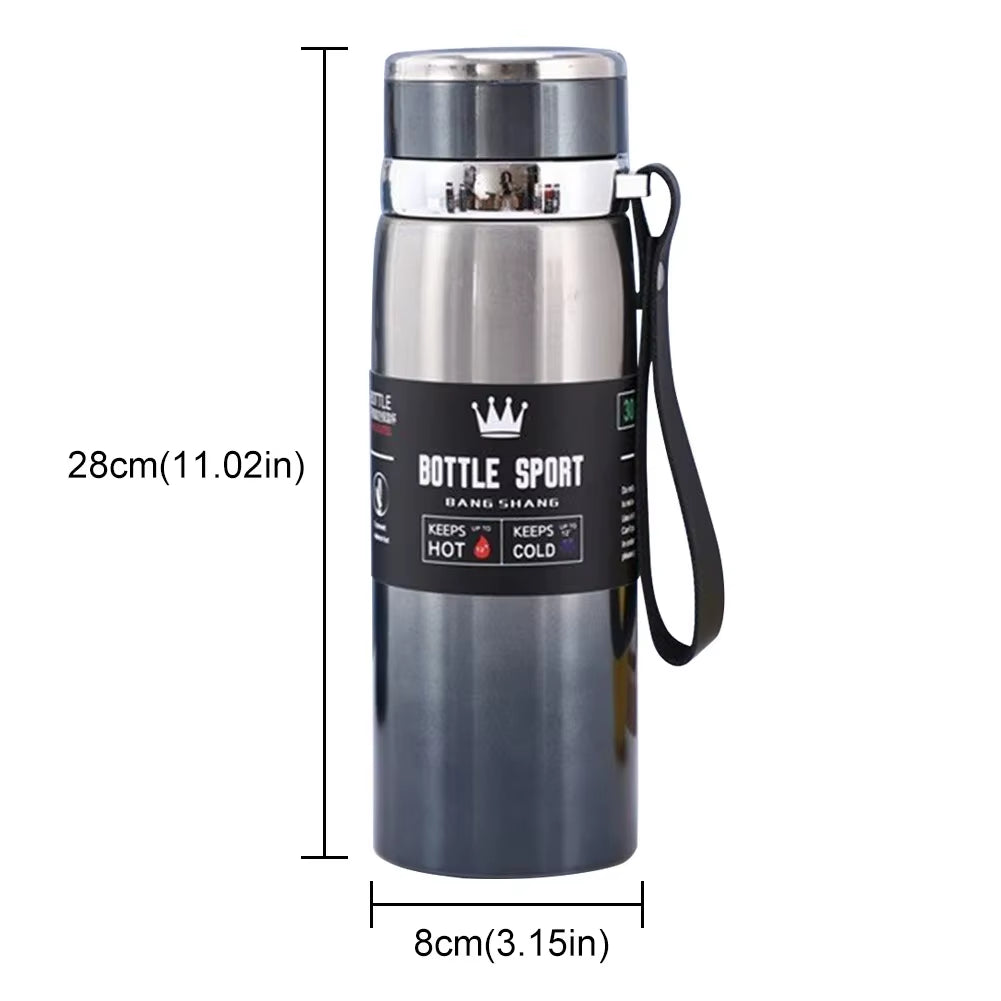 1L Thermal Water Bottle Keep Cold and Hot Water Bottle Thermos for Water Tea Coffee Vacuum Flasks Stainless Steel Thermos Bottle
