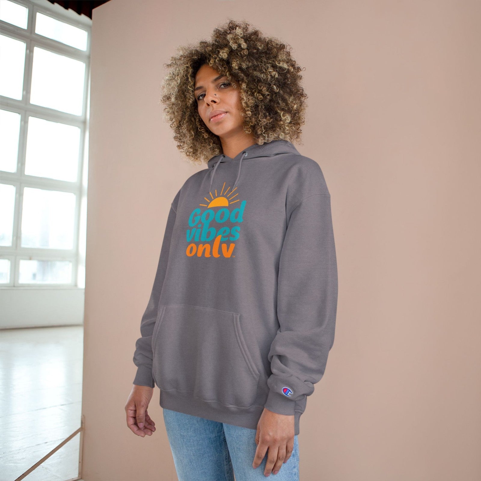 Good Vibes Only Hoodie, Positive Energy Sweatshirt, Comfort Wear for Enthusiasts