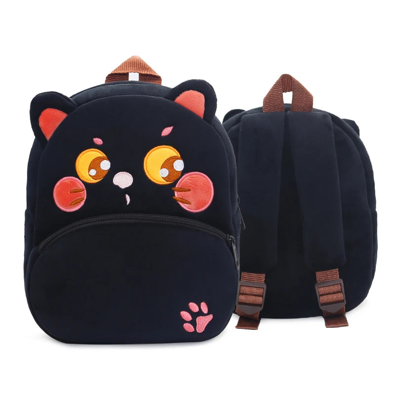 Cute Animals Cartoon Plush Children Backpacks Schoolbag Girls Boys Casual Baby Bags