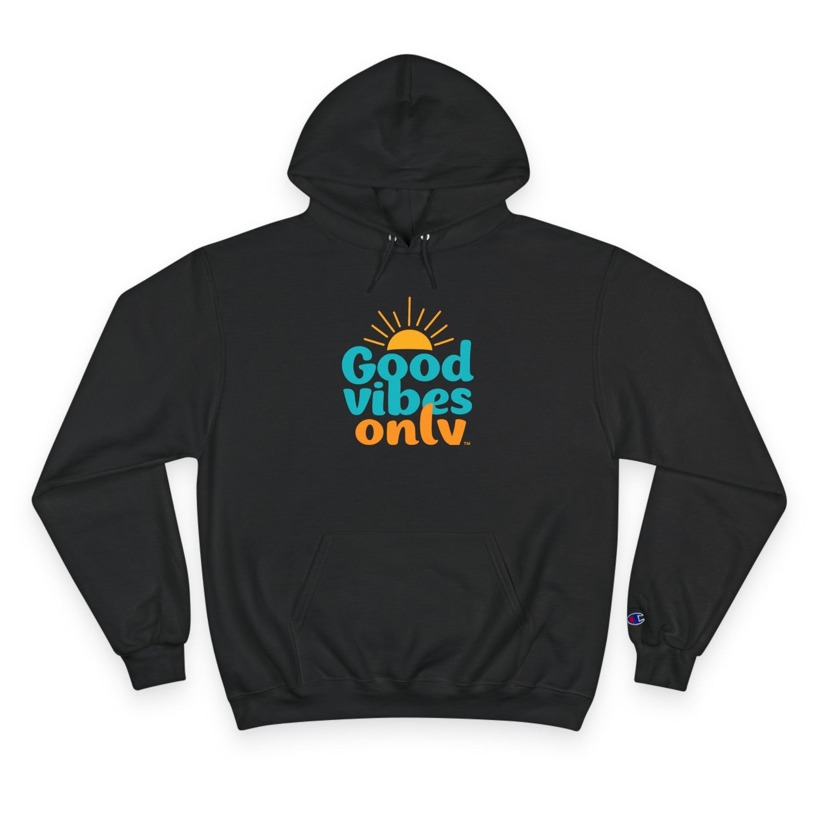 Good Vibes Only Hoodie, Positive Energy Sweatshirt, Comfort Wear for Enthusiasts