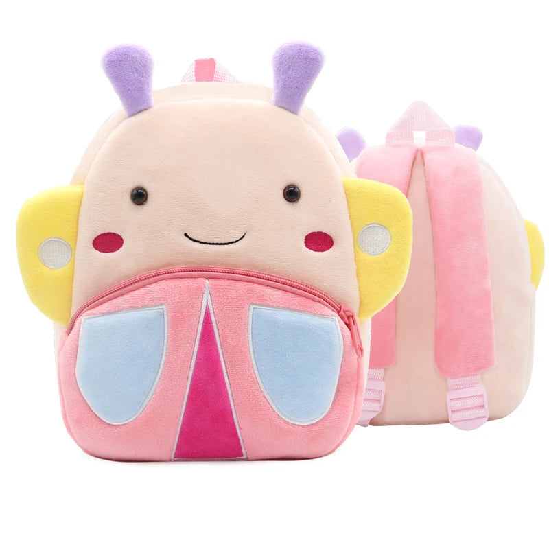 Cute Animals Cartoon Plush Children Backpacks Schoolbag Girls Boys Casual Baby Bags