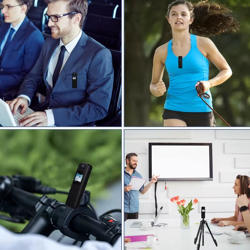 Xiaomi Sports Camera 4K with Screen High-Definition Sports Camera Cycling Law Enforcement Recorder Wifi Recorder Recording Pen