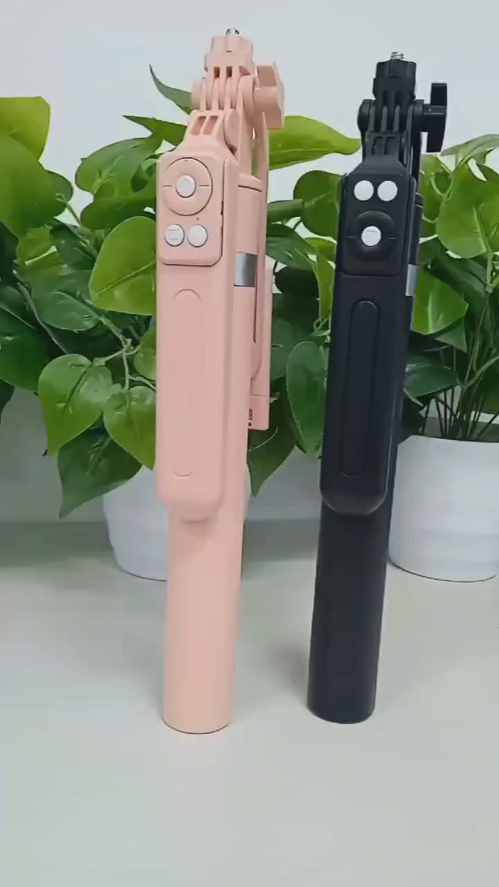 Portable Camera Tripod with Wireless Remote Control and 360 ° Rotation for Phone Video Recording and Live Streaming