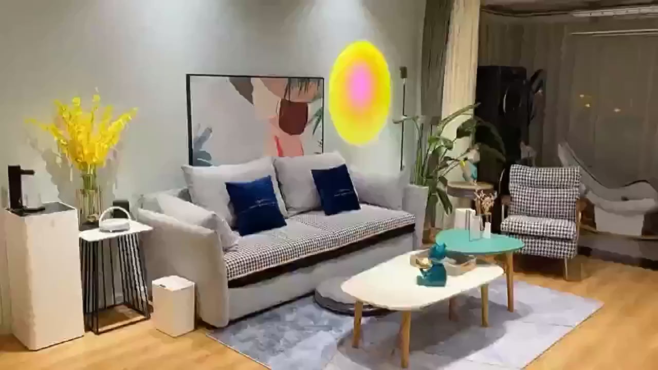 Night Lamp with Sensor Movement Rechargeable LED USB Wireless Light 3 Colors Remote Control for Room Kitchen Wardrobe